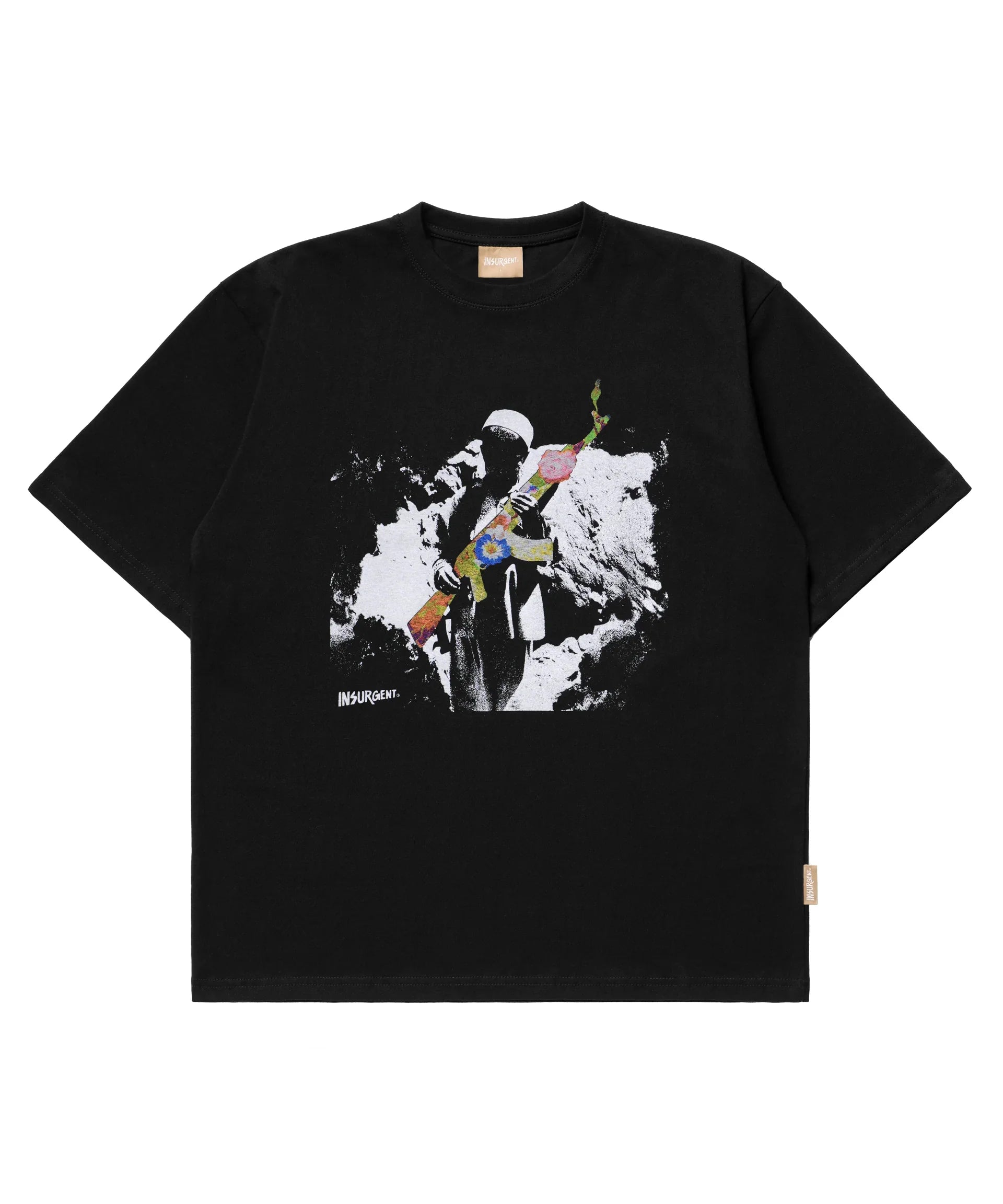 Black Air-Flex Petals And Bullet Tshirt