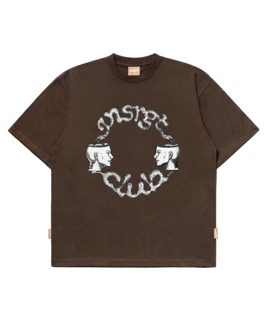 Brown Manche Tshirt