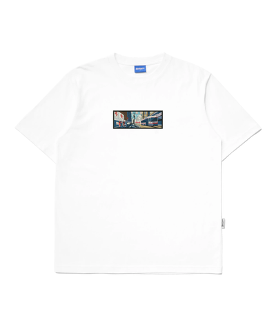 JAPANESE STATION EMBROIDERED T-SHIRT
