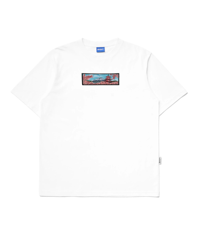 MOUNT FUJI JAPAN EMBROIDERED T-SHIRT