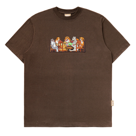 A FRIEND IN NEED EMBROIDERED T-SHIRT