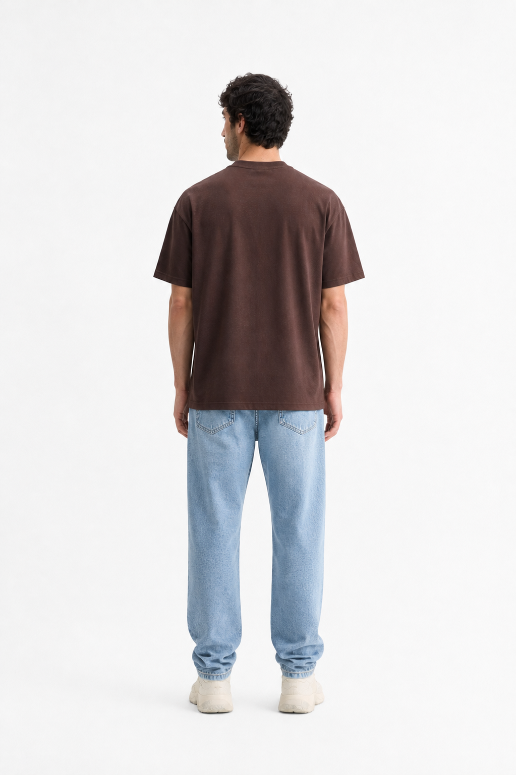 Brown Manche Tshirt