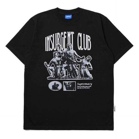Insurgent Club - Tshirt Kaos Supremacy Black Graphic