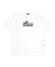 GREAT WAVE OFF KANAGAWA EMBROIDERED T-SHIRT